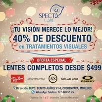 Promoción navideña Specta Care